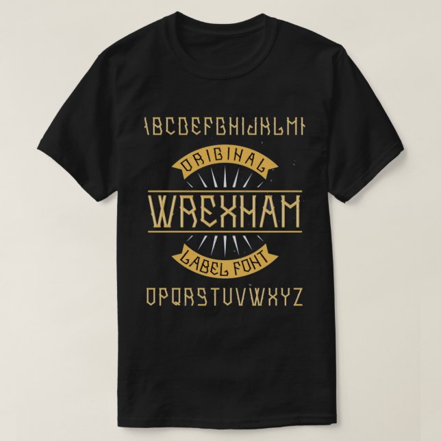 Camiseta wrexham, wrexham afc, wales, wrexham football, cym (Diseño del anverso)