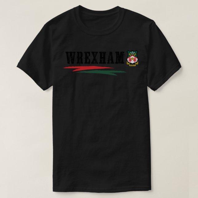 Camiseta Wrexham Wrexham, un partidario de Wrexham (Diseño del anverso)