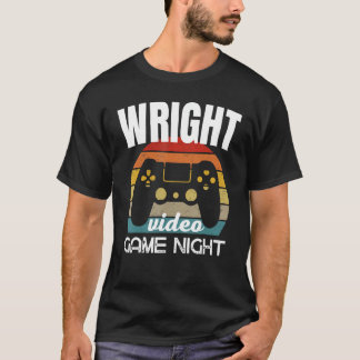 Camiseta Wright Family Video Game Night