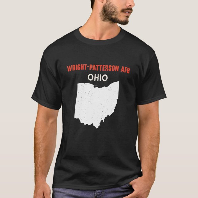 Camiseta Wright Patterson AFB y Richwood Ohio Estados Unido (Anverso)