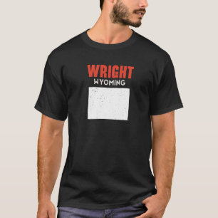 Camiseta Wright Wyoming Estados Unidos Estados Unidos Viaje