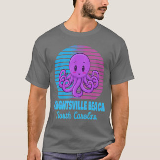 Camiseta Wrightsville Beach Vacation Cute Octopus for Men W