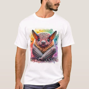 Camiseta Wrinklefaced Bat 200724AREF121 - Watercolor