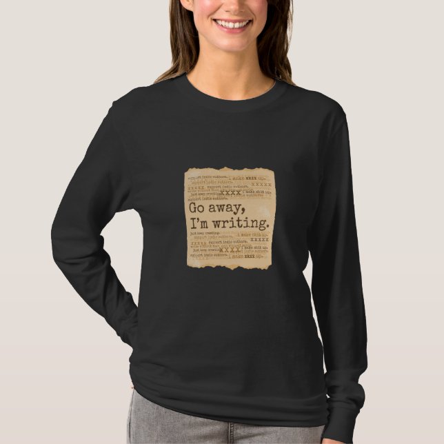 Camiseta Writers Quotes Writing (Anverso)