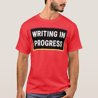 Camiseta Writing in Progress girl girl