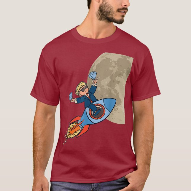 Camiseta Wsb comerciante de valores de ropa hombres mujeres (Anverso)