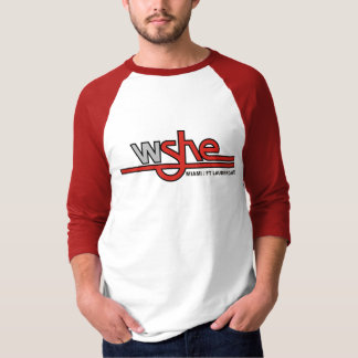 Camiseta WSHE Miami/jersey del raglán de los hombres de