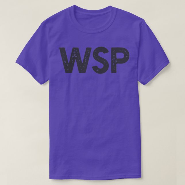 CAMISETA WSP (Diseño del anverso)