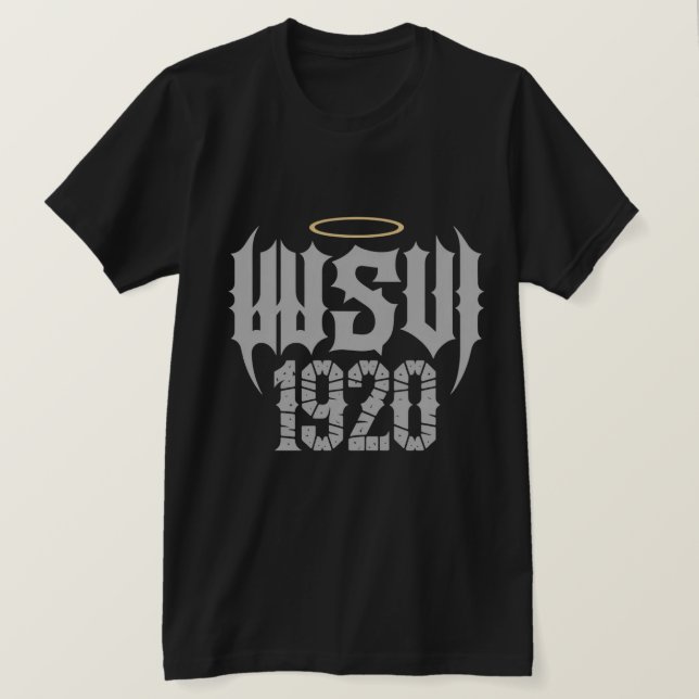 Camiseta WSV 1920 Gothic Streetwear Logo (Anverso del diseño)