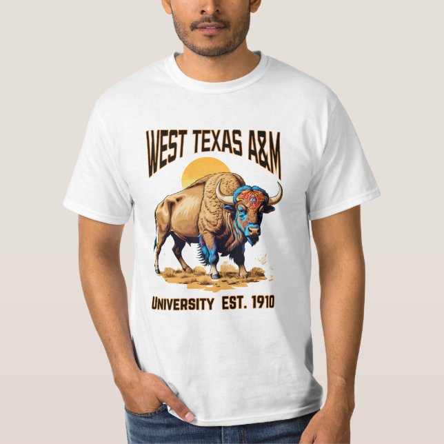 Camiseta WTAMU: Buffs en el oeste de Texas (Anverso)