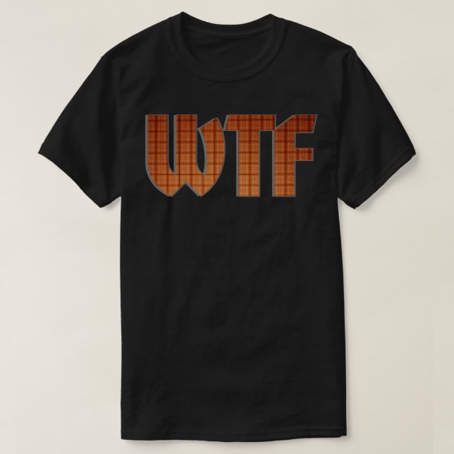 CAMISETA WTF (Diseño del anverso)