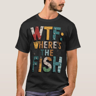 Camiseta WTF: ¿Dónde está el pez?
