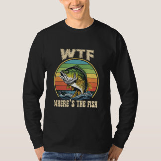 Camiseta wtf dónde está el pez