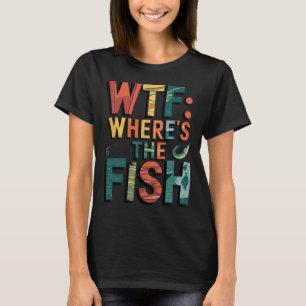 Camiseta WTF: ¿Dónde está el pez?