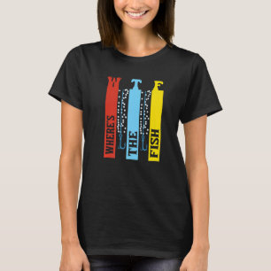 Camiseta Wtf Donde Está La Pesca De Pescado
