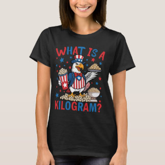 Camiseta WTF es un águila patriótica del 4 de julio gracios