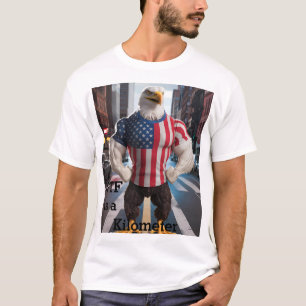 Camiseta WTF es un kilómetro