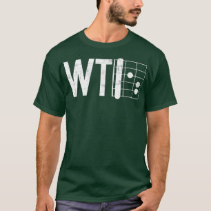 Camiseta WTF Guitar F Chord