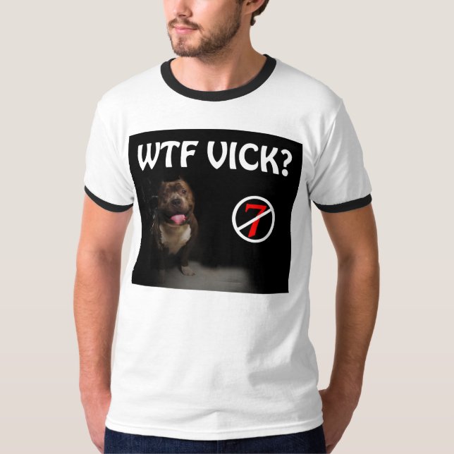 Camiseta WTF Vick (Anverso)