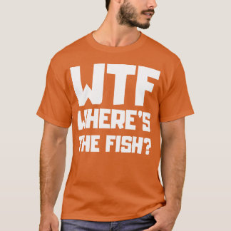 Camiseta Wtf Whereshe Fish 70s gift