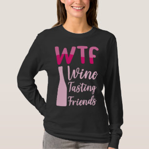 Camiseta Wtf Wine Tasting Friends 36