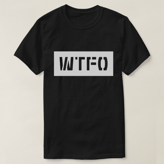 CAMISETA WTFO (Diseño del anverso)