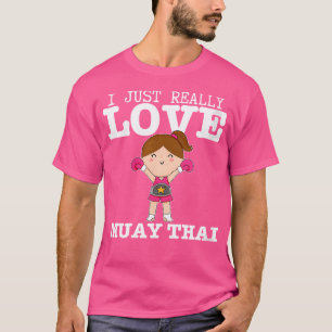Camiseta Wu Muay Chica Entrenador Tailandés Me Encanta Real