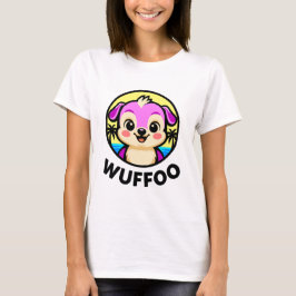 Camiseta Wuffoo Adventures Cute Kawaii Puppy animation logo