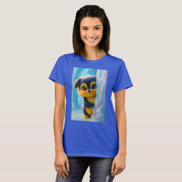 Camiseta Wuffoo Molli Cute Kawaii Puppy Ice cave