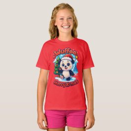 Camiseta Wuffoo Poppi Feliz Navidad Kawaii 3D Fiesta
