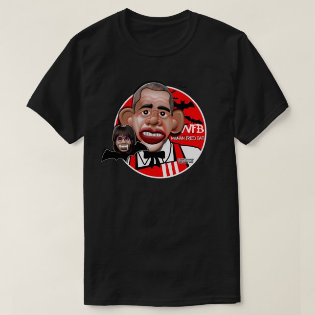 Camiseta WUHAN FRIED BAT T-Shirt (Diseño del anverso)