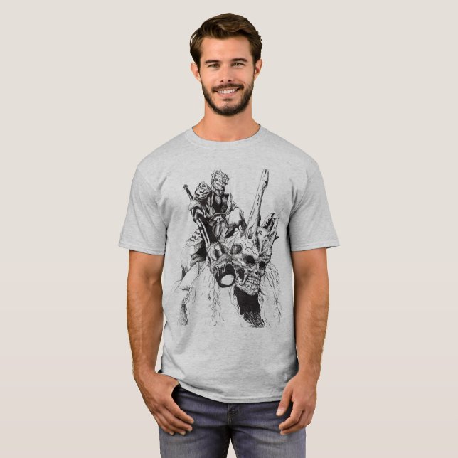 Camiseta Wukong vs Yaksha (Anverso completo)