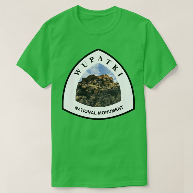 Camiseta Wupatki National Monument trail marker (Diseño del anverso)