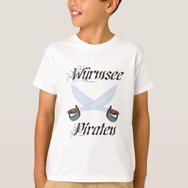 Camiseta Würmsee pirata (Anverso)
