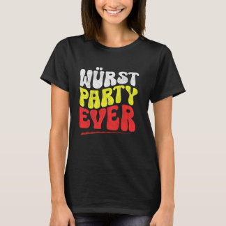 Camiseta Wurst Fiesta siempre Funny Oktoberfest Sausage