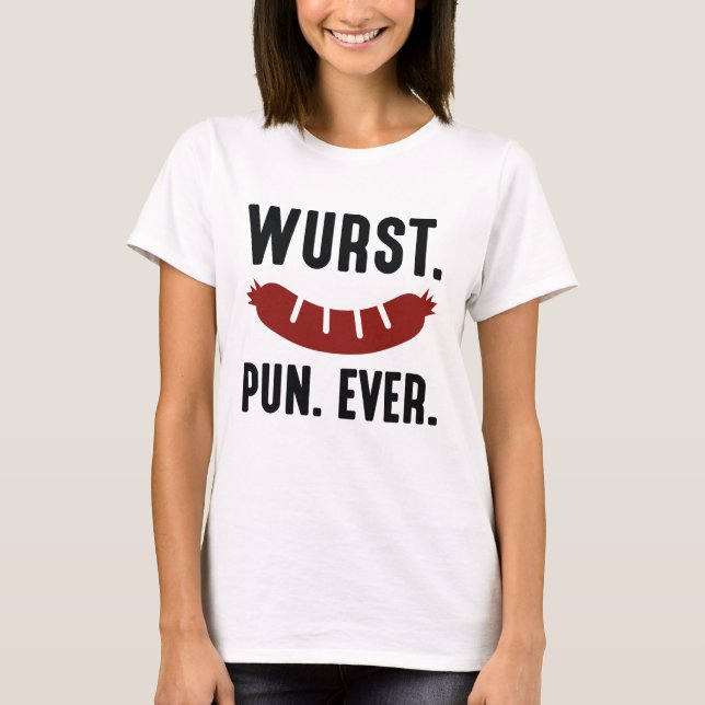 Camiseta Wurst Pun Nunca (Anverso)