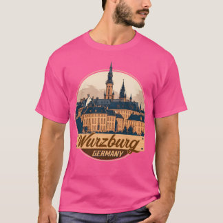 Camiseta Wurzburg-Germany-Retro