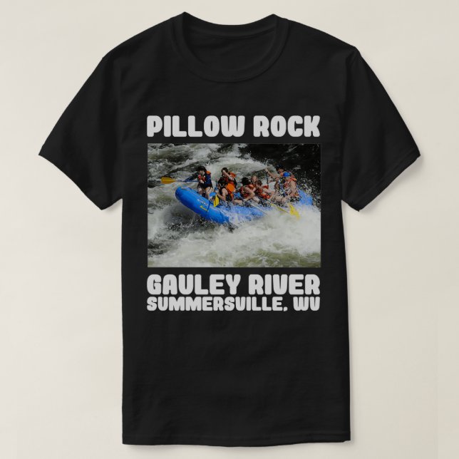 Camiseta WV de Pillow Rock Gauley River Summerville (Diseño del anverso)