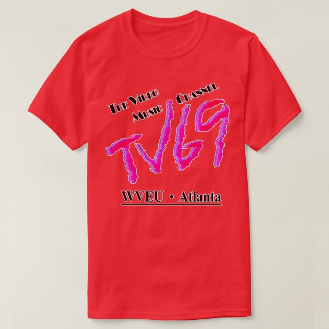 Camiseta WVEUTV Atlanta Video Music 4 TShirt (Diseño del anverso)