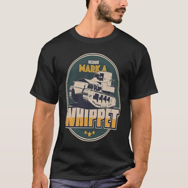 Camiseta WW1 Whippet Tank (Anverso)
