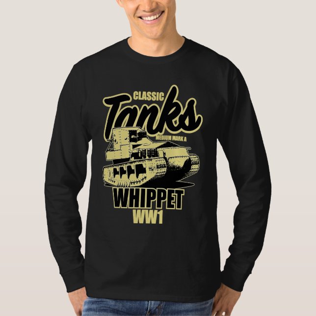Camiseta WW1 Whippet Tank  1 (Anverso)