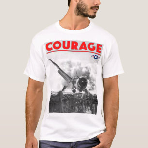 Camiseta WW2 COURAGE - F6F-3 Hellcat
