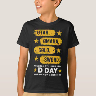 Camiseta Ww2 D Day Beats World War 2 Army Hero Normandy L