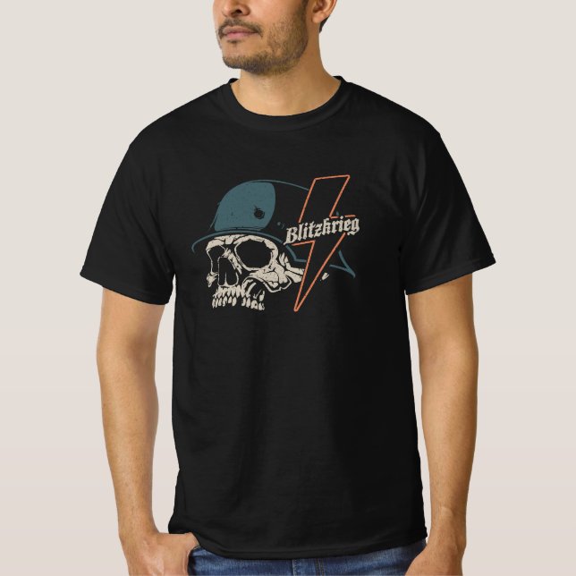 Camiseta WW2 Germany Blitzkrieg Vintage (Anverso)