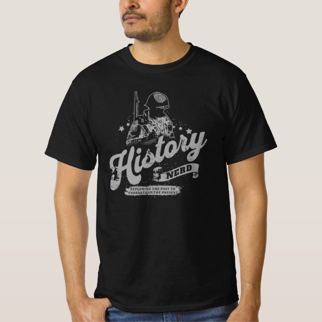 Camiseta WW2 History Nerd (Anverso)