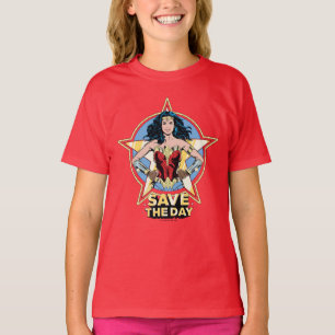 Camiseta WW84  Salvar el Día De La Mujer Maravilla Arte Re