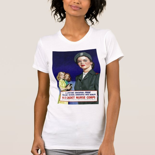Camiseta WW II U.S. Nurse Corp (Anverso)
