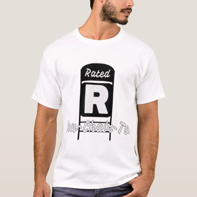 Camiseta Wwe T-Shirt Rated R Con-Chair-To (Anverso)