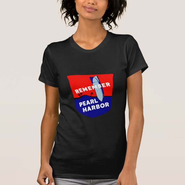 Camiseta WWII recuerdan el Pearl Harbor (Anverso)