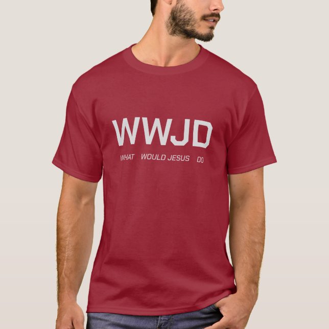 Camiseta WWJD (Anverso)